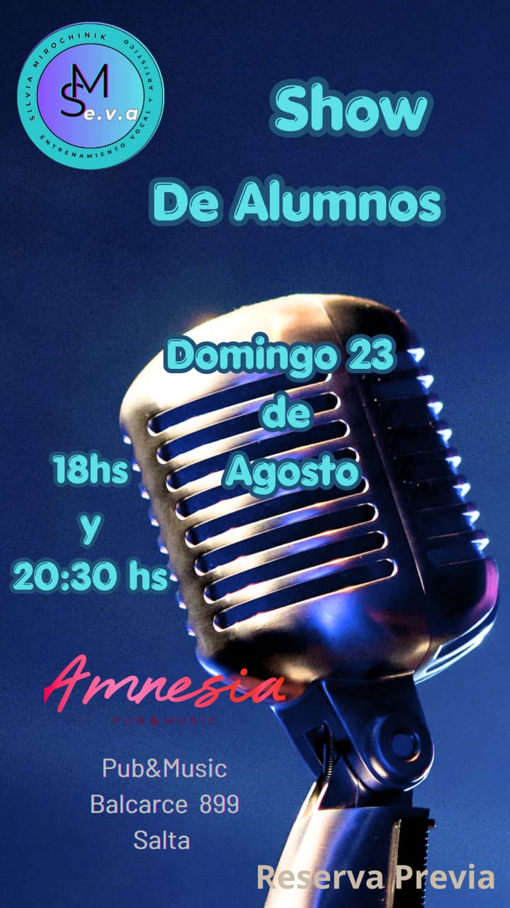 Show alumnos E.V.A. 2DA 